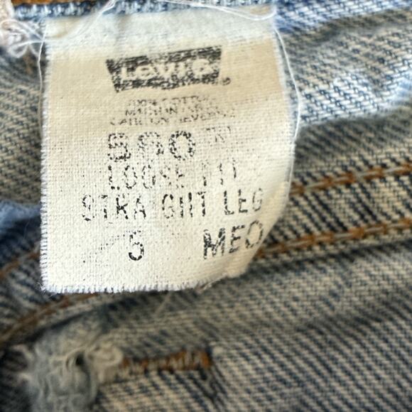 Levi’s Woman’s Vintage 560 First Of A Kind Jean Shorts size 5/MED - Picture 6 of 6